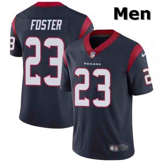 Men Nike Houston Texans 23 Arian Foster Limited Navy Blue Team Color Vapor Untouchable NFL Jersey